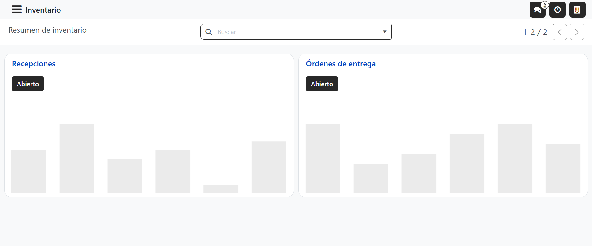 M&oacute;dulo de Inventario